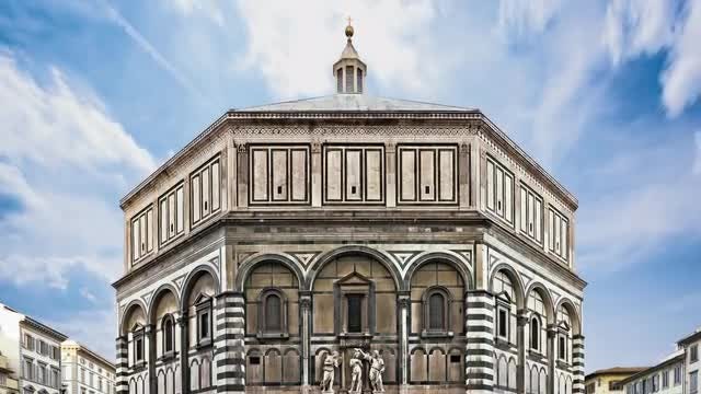Tilting Shot Of A Church: Stock Video