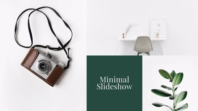 Minimal Slideshow: After Effects Templates
