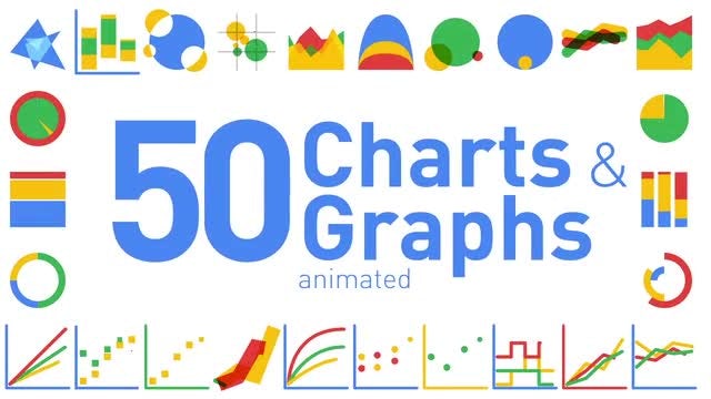 Animated Charts and Graphs: After Effects Templates