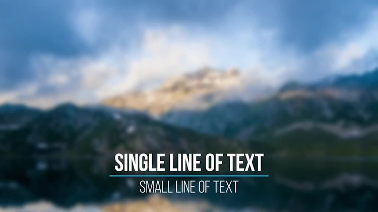 Simple Lower Thirds: Premiere Pro Templates