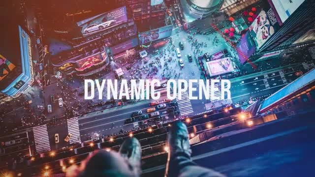 Dynamic Opener: After Effects Templates