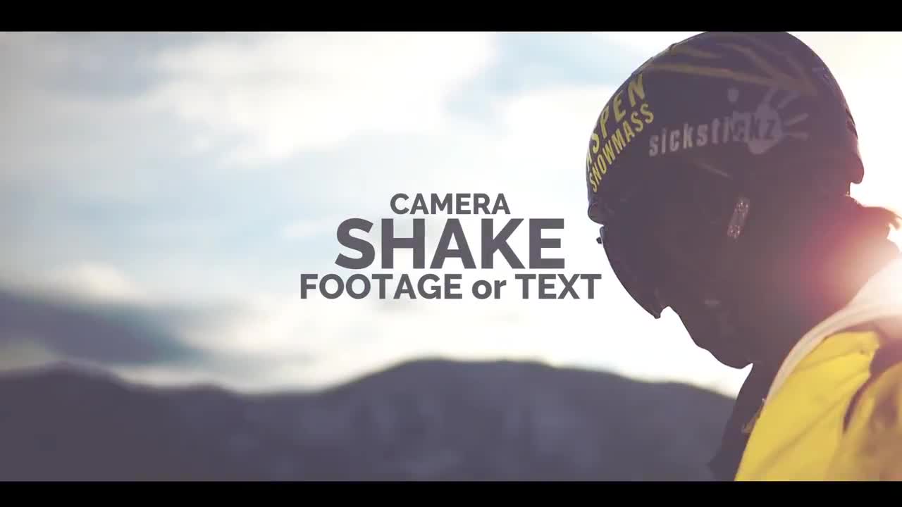 image file shake preset adobe premiere