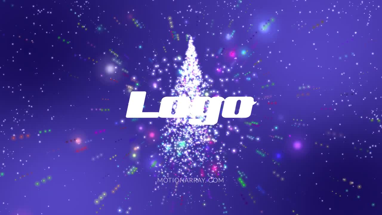 christmas logo after effects free