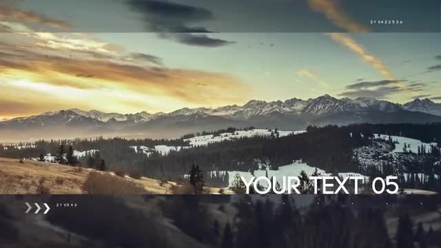 Modern Slideshow: After Effects Templates