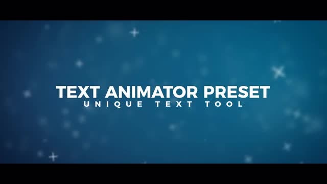 Text Animator Preset: Premiere Pro Presets