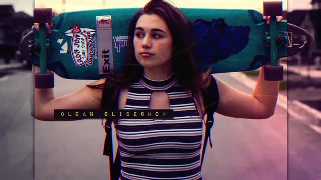 Clean Slideshow: After Effects Templates