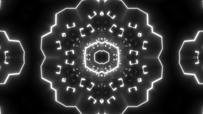 Neon White VJ Loops Background Videohive 24299219 Rapid Download