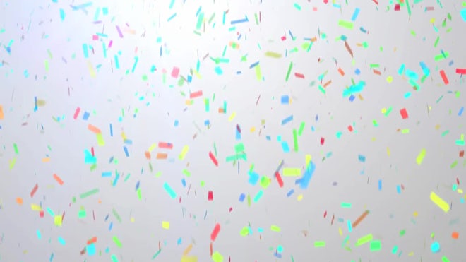 Free Confetti Drop Animation - Stock Motion Graphics | Motion Array