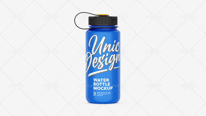 Clear Shaker Bottle Mockup - Free Download Images High Quality PNG