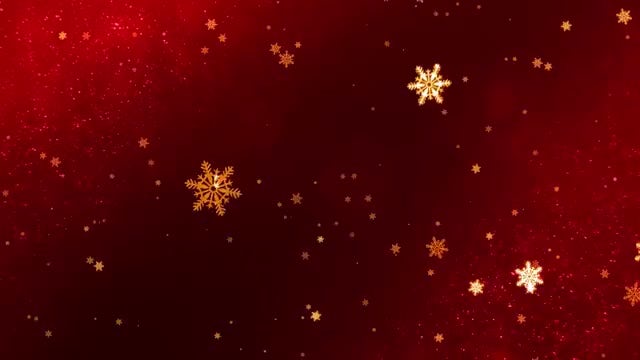 Glowing Snowflakes Christmas Background Pack: Stock Motion Graphics