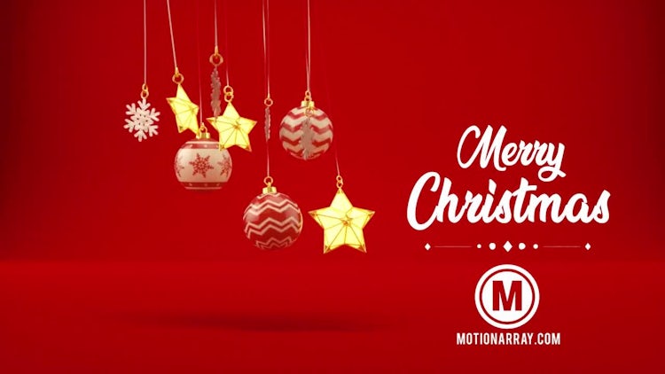 Christmas/New Year Greetings Intro: After Effects Templates