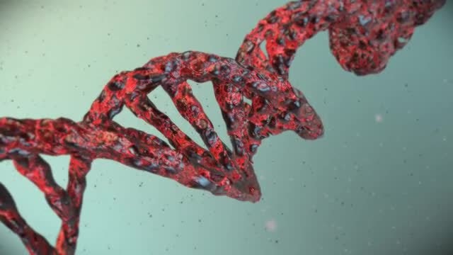 DNA molecular background: Stock Motion Graphics