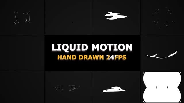 Abstract Liquid Elements: After Effects Templates
