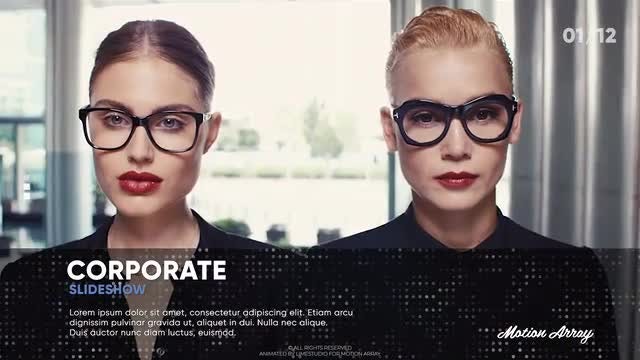 Corporate Slideshow: Premiere Pro Templates