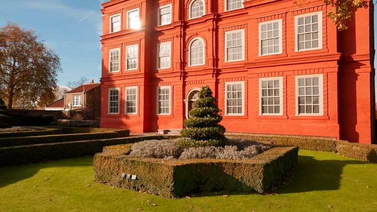 Kew Palace In London: Stock Video