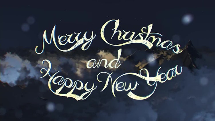 Christmas Sky: After Effects Templates