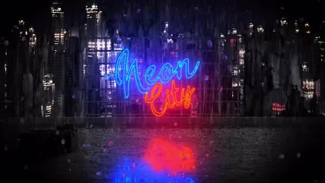 Neon City Logo: After Effects Templates