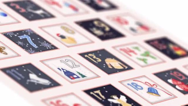 Excel Advent Calendar Free Template