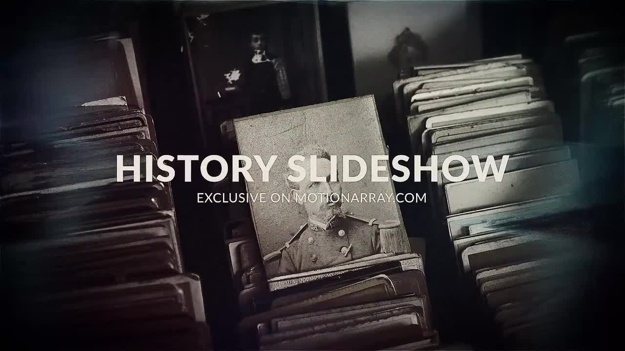 History Slideshow After Effects Templates Motion Array History Slideshow After Effects Templates Motion Array