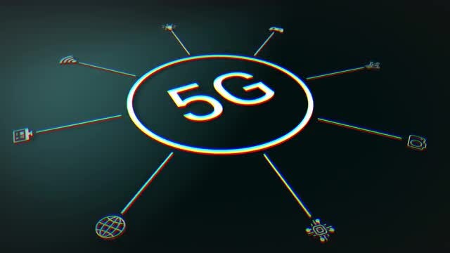 5G Internet Infographic: Stock Motion Graphics
