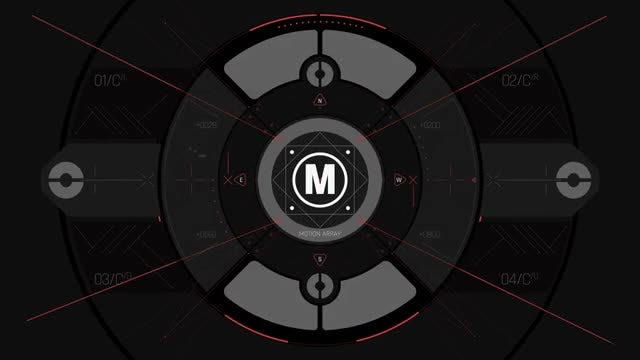 HUD Logo Reveal: After Effects Templates