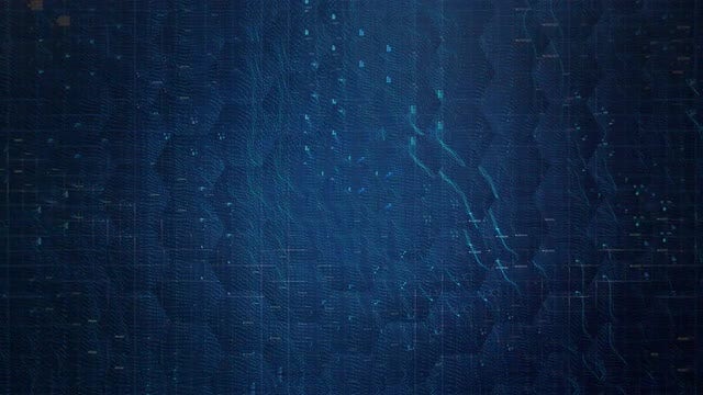 digital blue abstract patterns background stock motion graphics