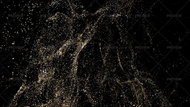 Gold Glitter Explosion Black Background Graphic by rarinlada · Creative  Fabrica