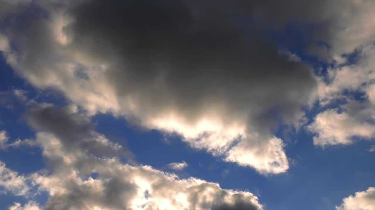 Cold Clouds Moving Fast Stock Video Motion Array