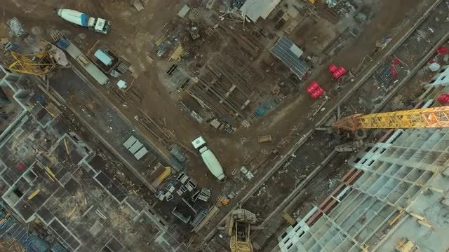 Construction Rotate: Stock Video