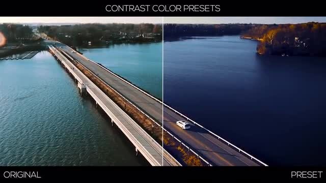 Contrast Color Presets: Premiere Pro Presets