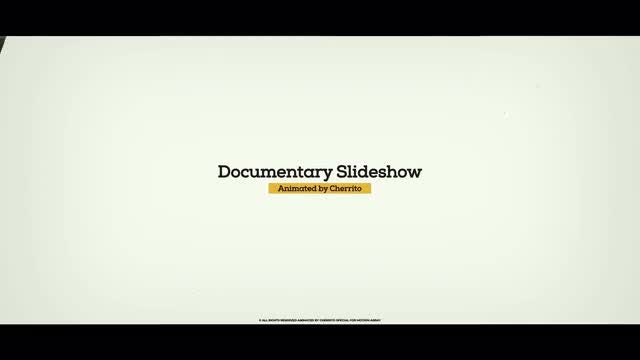Documentary Slideshow After Effects Templates Motion Array