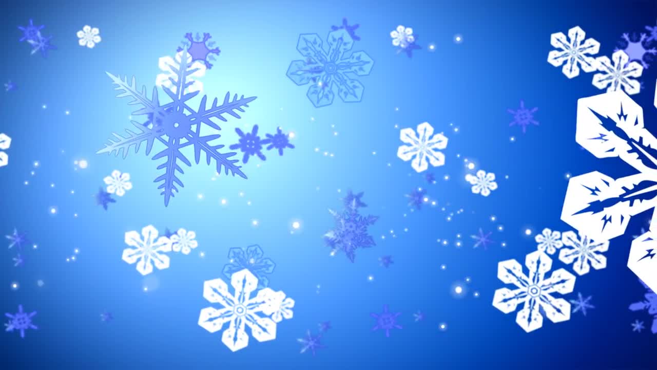 Snowflakes Float 4K Background Stock Motion Graphics Motion Array