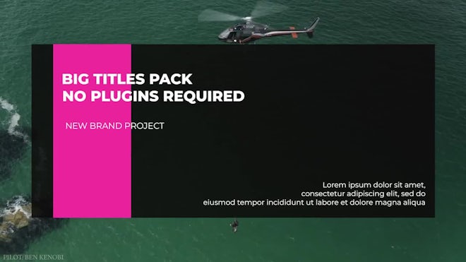 Big Titles Pack MA Freebies template preview