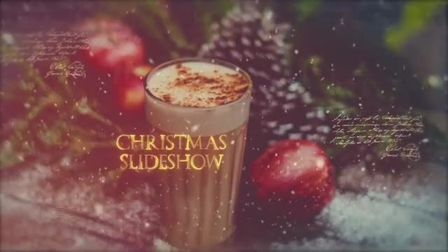 Christmas Slideshow: After Effects Templates