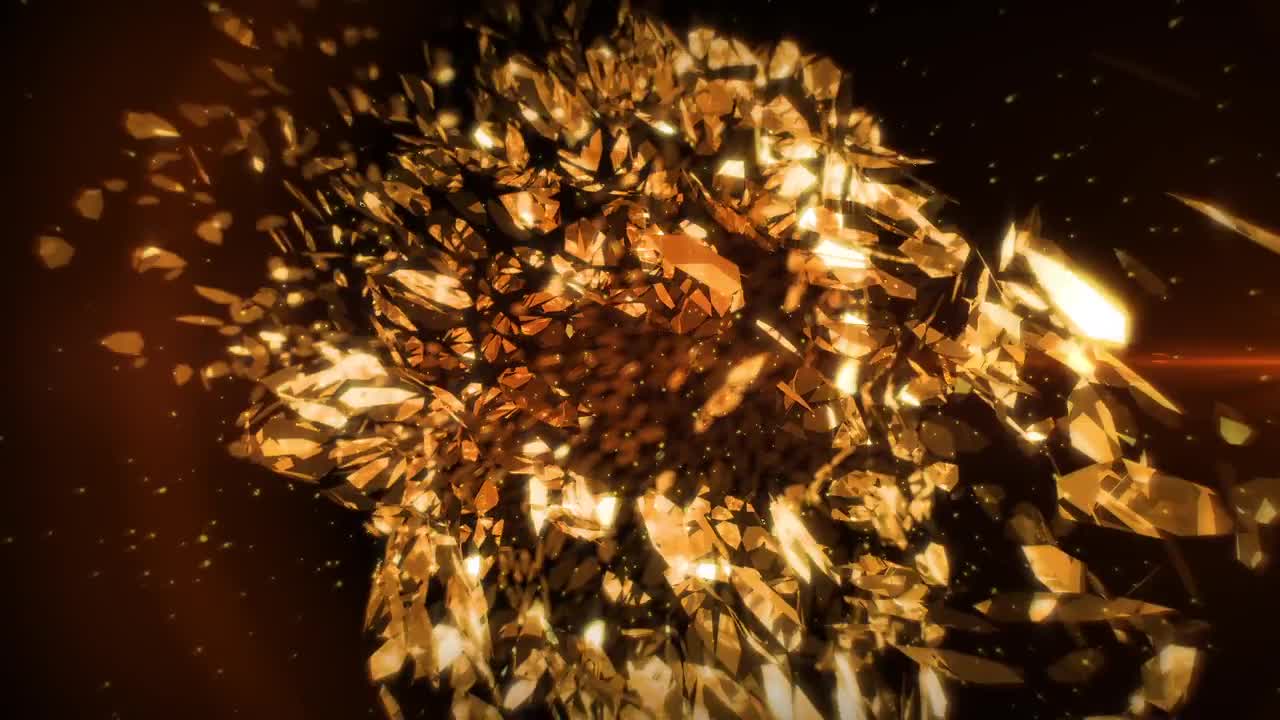 Petals In Vortex - Stock Motion Graphics 