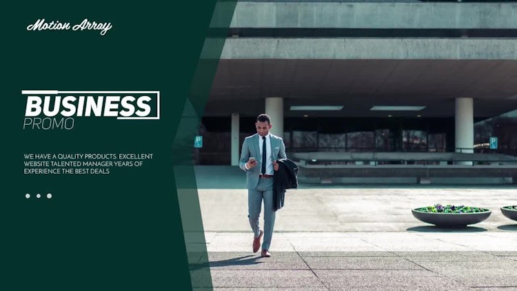 Corporate Slideshow: Premiere Pro Templates