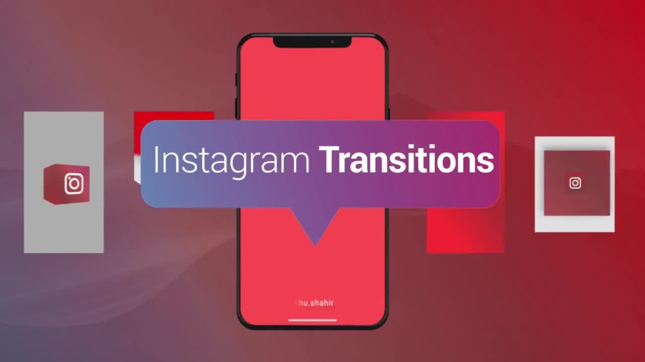 Instagram Vertical Transitions Stock Motion Graphics Motion Array