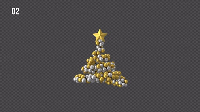 Download Free Christmas Tree On Red Background Stock Motion Graphics Motion Array PSD Mockup Template