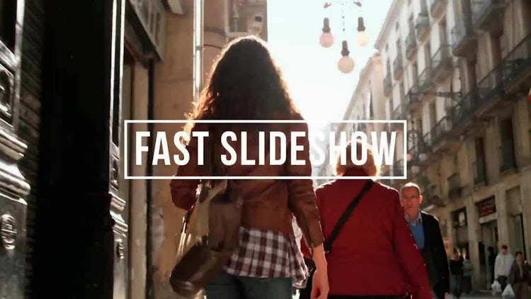 Fast Slideshow: After Effects Templates