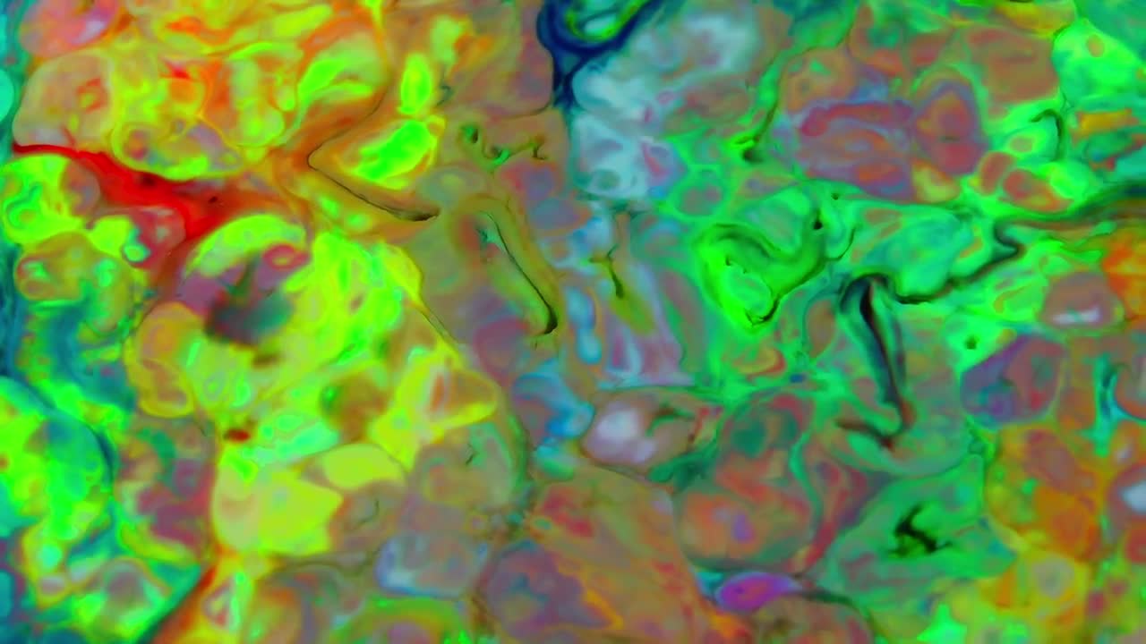 A Chaos Of Colors Stock Video Motion Array