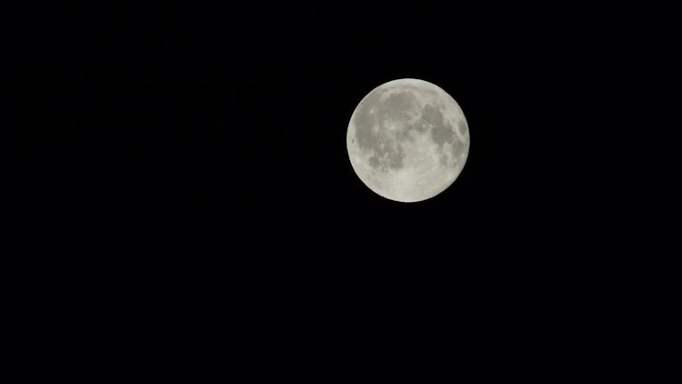 Full Moon Time Lapse: Stock Video