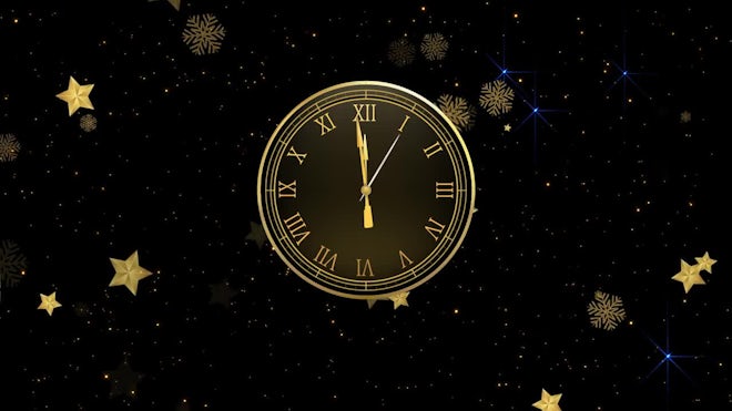new year countdown clock
