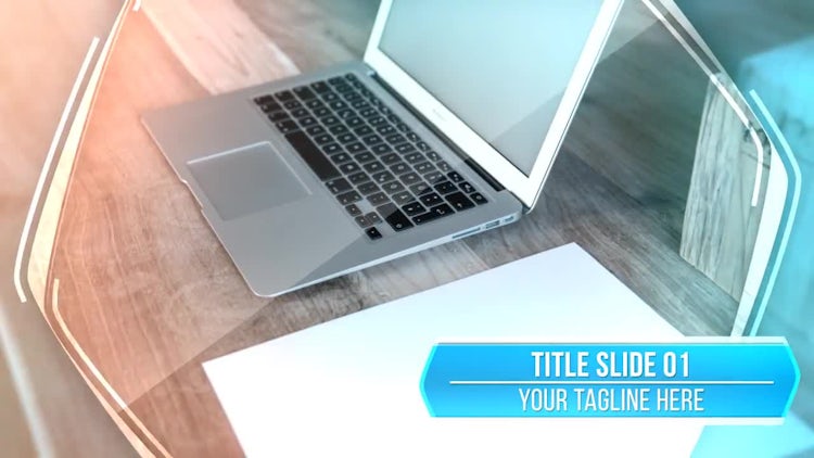 Clean Slideshow: After Effects Templates