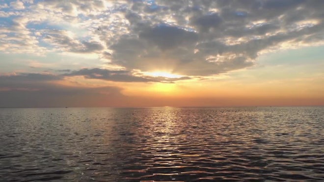 Wide Angle Shot Of Grey Ocean Stock Video Motion Array Wide Angle Shot Of Grey Ocean Stock Video Motion Array