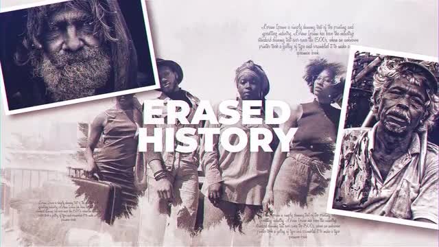 Erased History: After Effects Templates