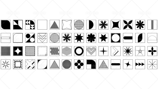 22 Y2k Aesthetic Shape Geometric Shape Graphic by smirnova