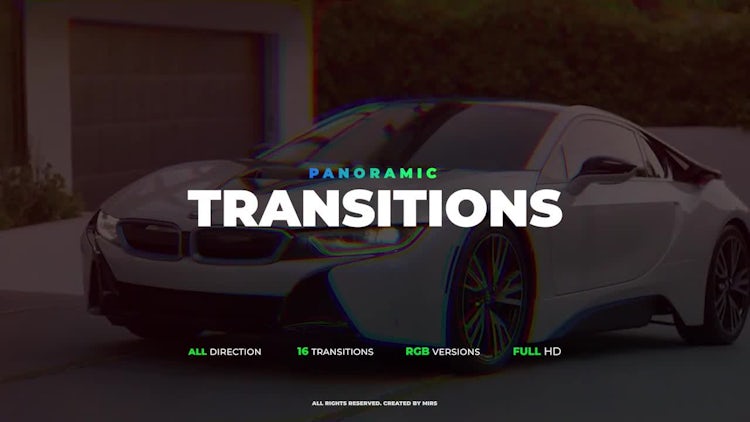 Panoramic Transitions: Premiere Pro Templates