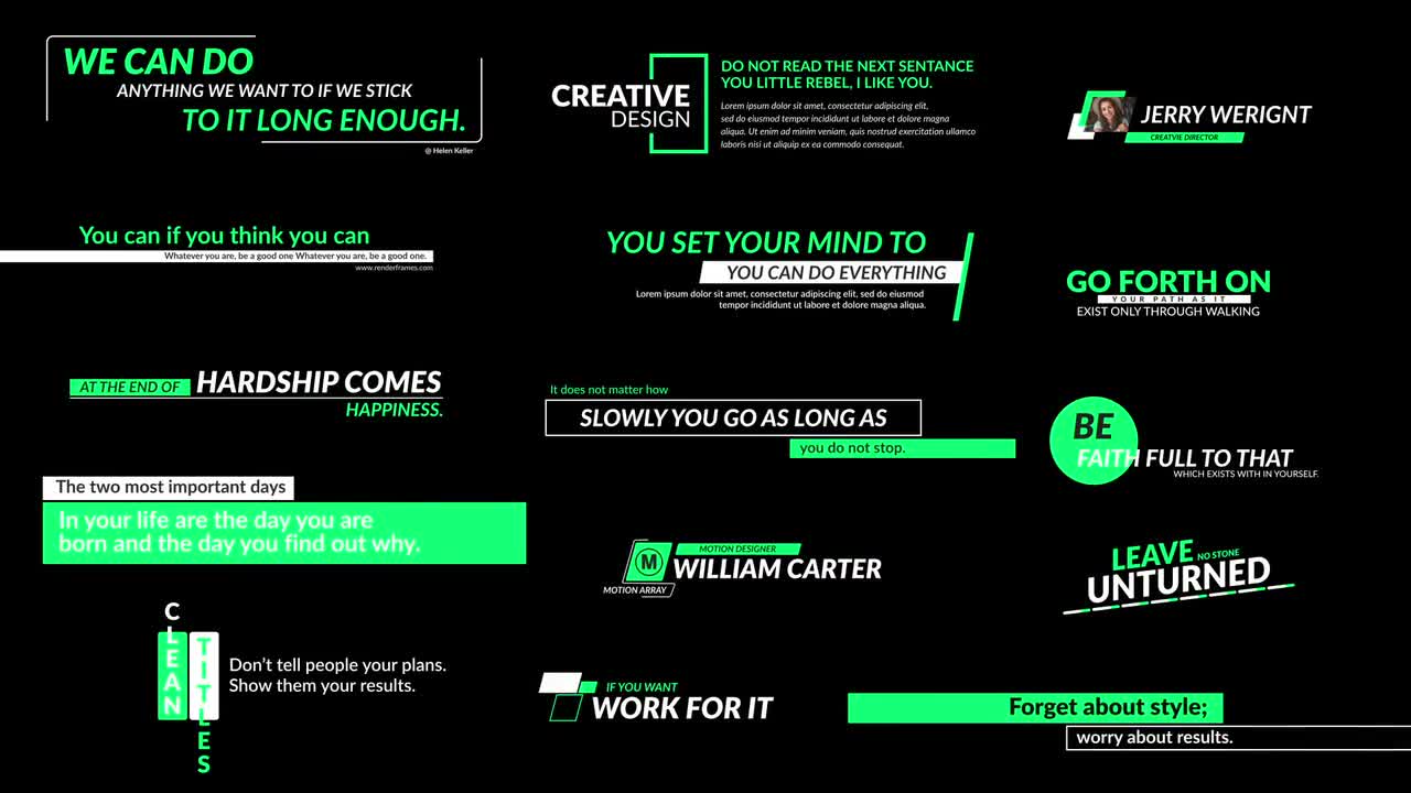 Tag Title Social - After Effects Templates | Motion Array