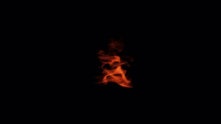 Slow Motion Fire 01: Stock Video
