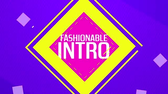 Fashionable Intro: After Effects Templates